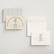 "Sealed" - Save the Dates in Daisy by Baumbirdy - Assembled