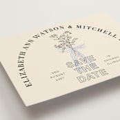 "Sealed" - Save the Dates in Daisy by Baumbirdy - Detail