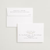 "Branched" - Save the Dates in Almond by Brianne Larsen - FREE Recipient Addressing