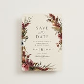"poetique" - Save the Dates in Autumn by Kate Ahn - Front