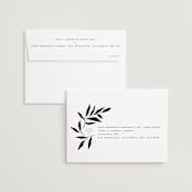 "Glacier" - Save the Dates in Ink by Wildfield Paper Co - FREE Recipient Addressing