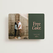 "Free Cake" - Save the Dates in Hunter by Erin L. Wilson - Front