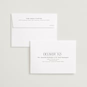 "you and me" - Save the Dates in Mist by Christy Hy Lee - FREE Recipient Addressing