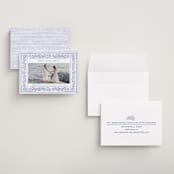 "Provincial" - Save the Dates in Cerulean by Jenna Holcomb - Assembled