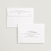 "Bow" - Save the Dates in Tuxedo by Corinne Malesic - FREE Recipient Addressing