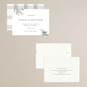 "Fresh Sage" - Save the Dates in Olive by Christie Kelly - Assembled