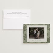 "Tropicale" - Save the Dates in Jungle by Jenna Holcomb - Save the Date with Envelope