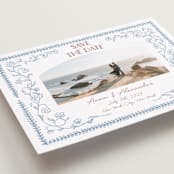 "Perfect Day" - Save the Dates in Aquamarine by Elisa Lara Campos - Detail