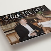 "His & Hers" - Save the Dates in Porcelain by Maria Alou - Detail