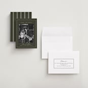 "refined" - Save the Dates in Olive by Nicole Walsh - Assembled