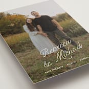 "Fairfield" - Save the Dates in Quartz by Paper Raven Co. - Detail
