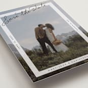 "Postcard Perfect" - Save the Dates in Porcelain by lulu and isabelle - Detail