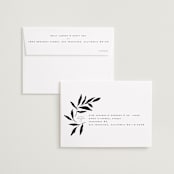 "Glacier" - Save the Dates in Ink by Wildfield Paper Co - FREE Recipient Addressing