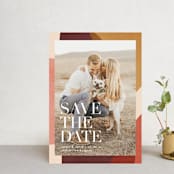 "Galeria" - Save the Dates in Autumn Desert by Kelly Schmidt - Front