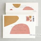 "Galeria" - Save the Dates in Autumn Desert by Kelly Schmidt - FREE Recipient Addressing