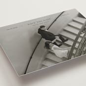 "In Line" - Save the Dates in Noir by Tamara Hilje - Detail