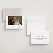 "vintage script" - Save the Dates in Snow by Sara Hicks Malone - Assembled