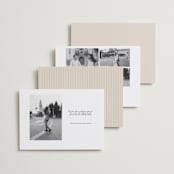 "espresso" - Save the Dates in Chantilly by Pippa Shaw - Back of Card Options