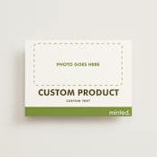 "Landscape" - Save the Dates in Charcoal by Minted - Front