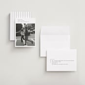 "simple" - Save the Dates in Fog by Sumak Studio - Assembled