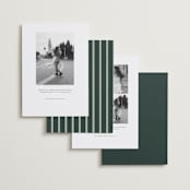 "Beignet" - Save the Dates in Garden by Blustery August - Back of Card Options