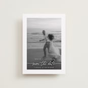 "Gaussian" - Save the Dates in Ivory by Pippa Shaw - Front