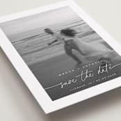 "Gaussian" - Save the Dates in Ivory by Pippa Shaw - Detail