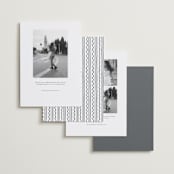 "Celebration XO" - Save the Dates in Ivory by Alethea and Ruth - Back of Card Options