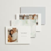 "Maya Rustica" - Save the Dates in Rose by Petra Kern - Back of Card Options