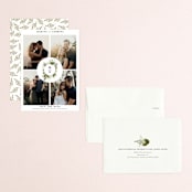 "Enchanted Greenery" - Save the Dates in Frost by Susan Moyal - Assembled