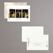 "Organic Florals" - Save the Dates in Porcelain by Susan Moyal - Assembled