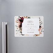 "harvest" - Save the Dates in Eggshell by Leah Bisch - Front