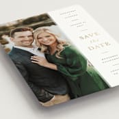 "Effortless" - Save the Dates in Chiffon by Ashley Rosenbaum - Detail