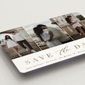"Minimal Elegance" - Save the Dates in Eclipse by Andrea Cernin - Detail