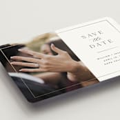 "Classico" - Save the Dates in Cloud by Christie Garcia - Detail