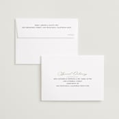 "Classico" - Save the Dates in Cloud by Christie Garcia - FREE Recipient Addressing