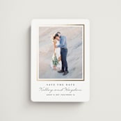 "Classic" - Save the Dates in Sunshine by Stacey Meacham - Magnet Front