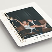 "Cover Page" - Save the Dates in Pearl by Roxy Cervantes - Detail