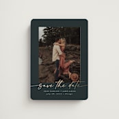"Wrapped" - Save the Dates in Midnight by Nicole Walsh - Magnet Front