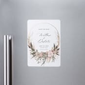 "Botanical Edge" - Save the Dates in Blush by Susan Moyal - Front