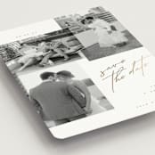 "Forte" - Save the Dates in Cognac by Kristie Kern - Detail