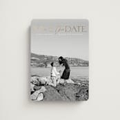 "Breathtaking" - Save the Dates in Moonstone by Olivia Raufman - Magnet Front