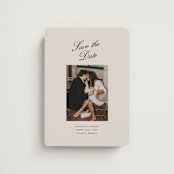 "Hayworth" - Save the Dates in Clay by Olivia Kanaley Inman - Magnet Front