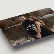 "Lettra" - Save the Dates in Pearl by Up Up Creative - Detail