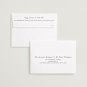 "Lettra" - Save the Dates in Pearl by Up Up Creative - FREE Recipient Addressing