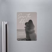 "Blush" - Save the Dates in Rose by Sumak Studio - Front