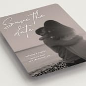 "Blush" - Save the Dates in Rose by Sumak Studio - Detail
