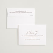 "Blush" - Save the Dates in Rose by Sumak Studio - FREE Recipient Addressing