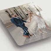 "Let's Walk Together" - Save the Dates in Frost by Kim Thoa - Detail