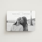 "Happy Sailing" - Save the Dates in Downtown by Ani Somi - Magnet Front